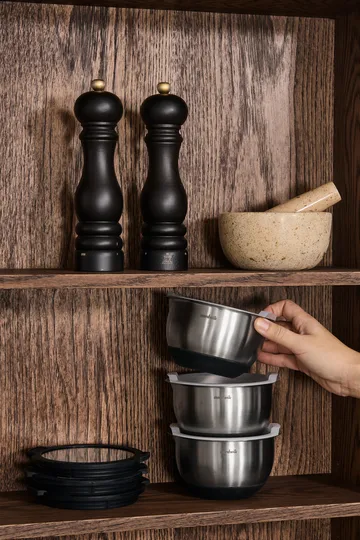 Nordwik mini miski z pokrywkami premium - 3-pak - Nordwik