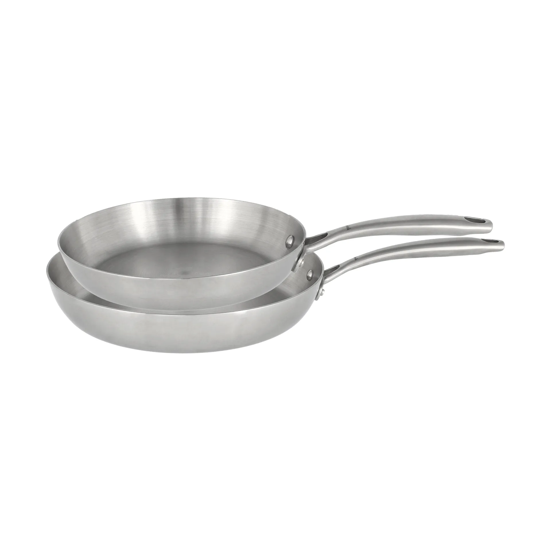 Nordwik zestaw patelni 3-ply 2 elementów - Stal nierdzewna,  Nordwik