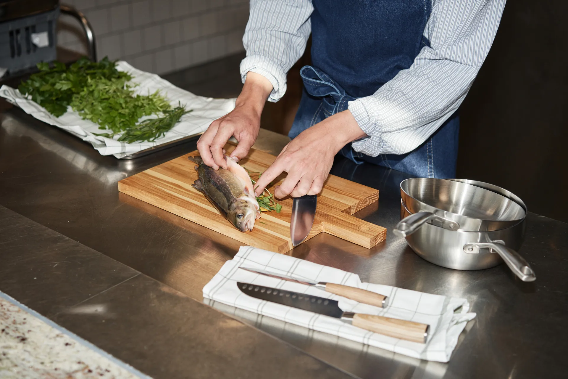 Patelnia Nordwik Sauteuse 3-warstwowa, stal nierdzewna, 20 cm Nordwik