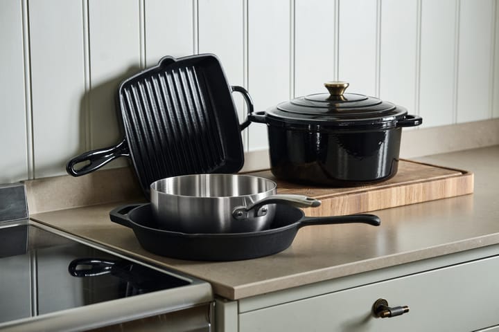 Patelnia Nordwik Sauteuse 3-warstwowa, stal nierdzewna, 20 cm Nordwik