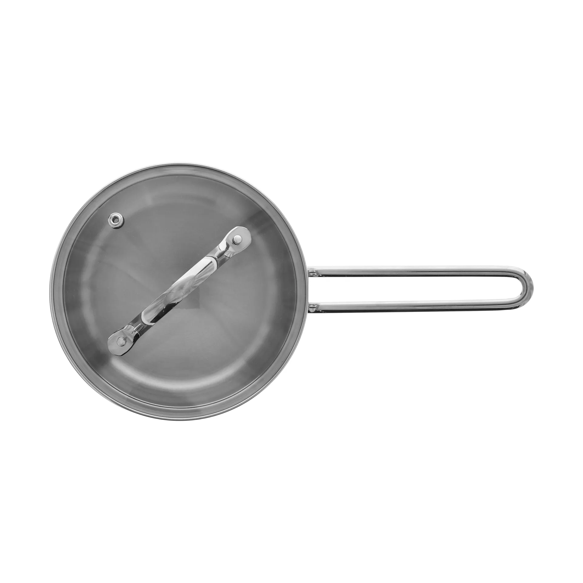 Rondel z pokrywką szklaną Nordwik 1,3 l, Stal nierdzewna Nordwik