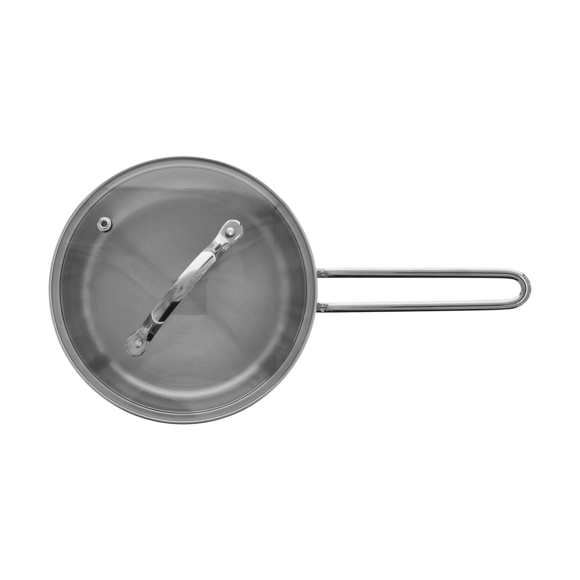 Rondel z pokrywką szklaną Nordwik  1,9 l, Stal nierdzewna Nordwik