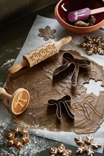 Stempel do ciastek drewniany Nordwik - Rozeta - Nordwik