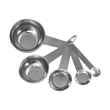 Zestaw miarek Nordwik 5 częściowy - Stal nierdzewna - Nordwik