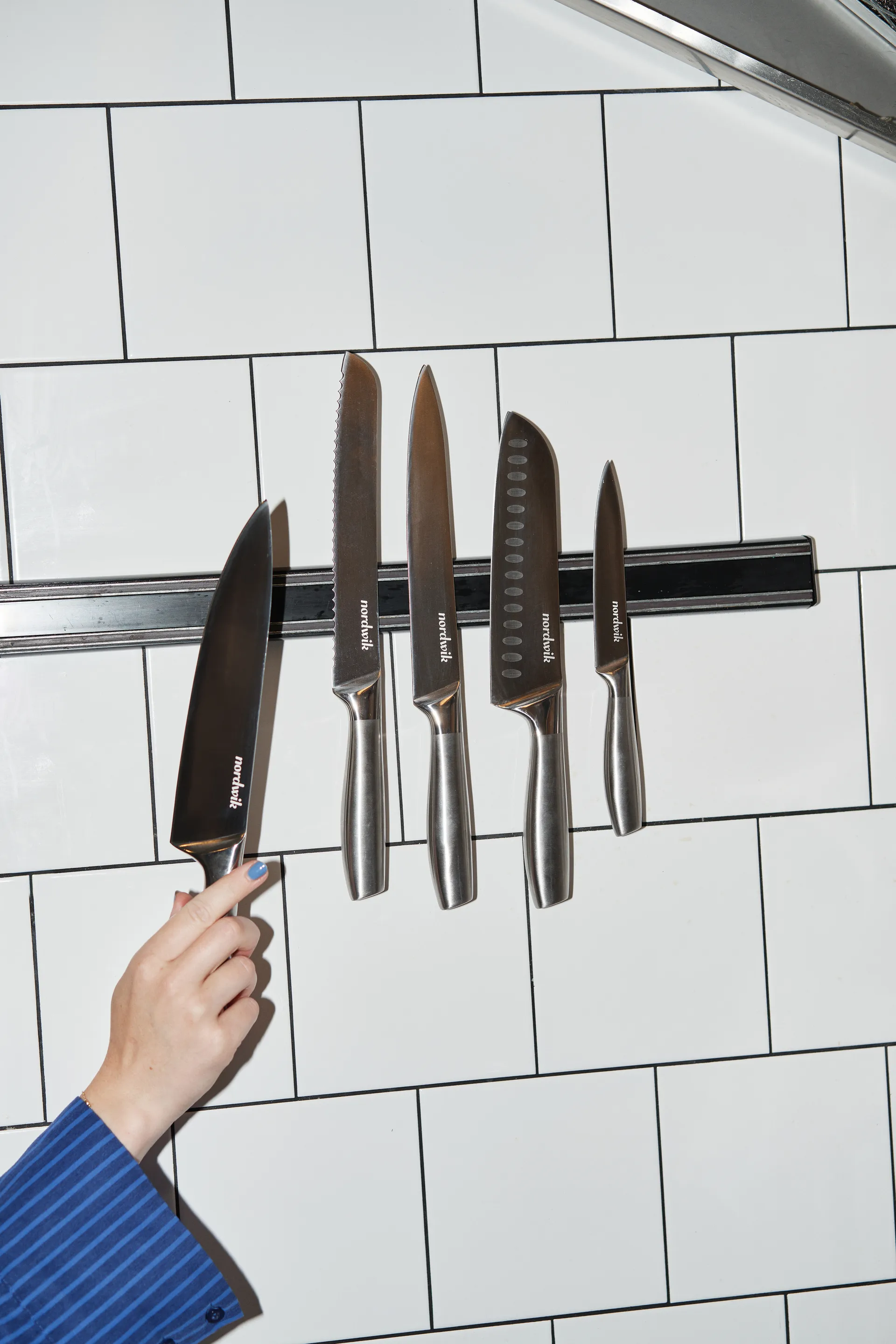 Zestaw noży Nordwik 5 częściowy, Stal nierdzewna Nordwik