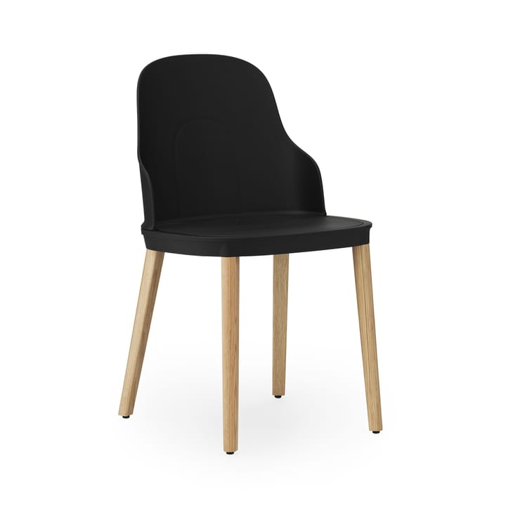 Allez krzesło z nogami z dębem - Czarny-dąb - Normann Copenhagen