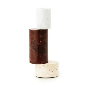 Blox świecznik - Burgundy - Normann Copenhagen