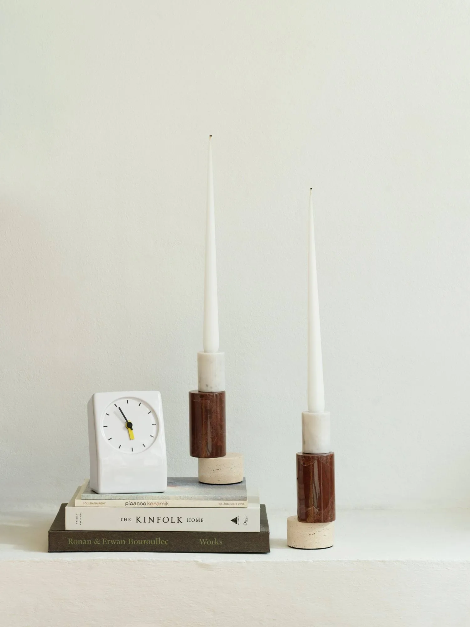 Blox świecznik, Burgundy Normann Copenhagen