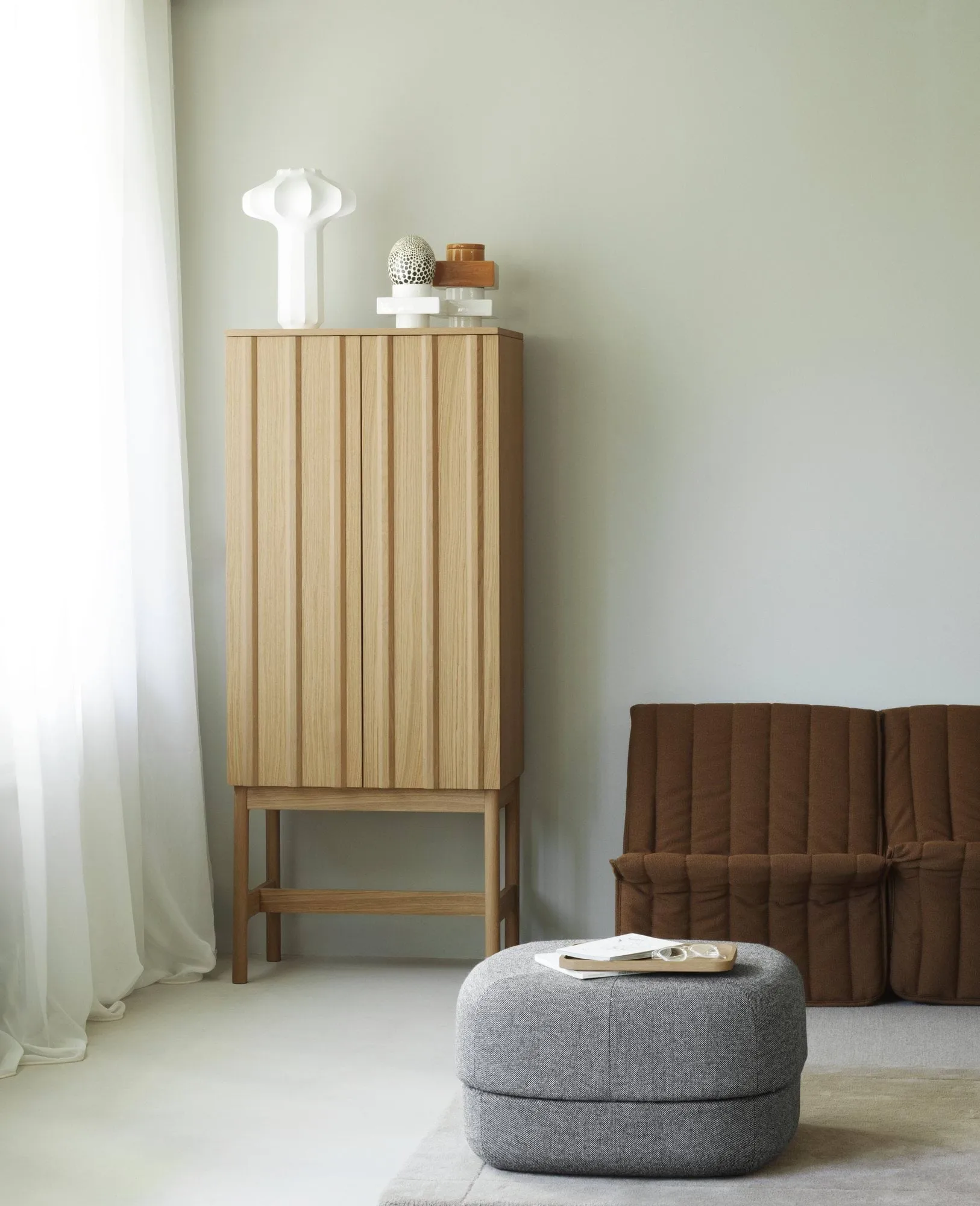 Circus pufa, Hallingdal 166 grey, large Normann Copenhagen