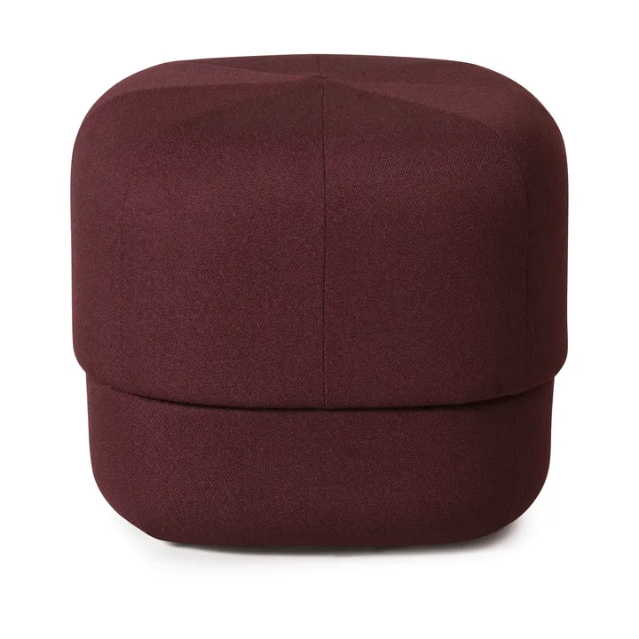 Circus pufa - Vidar 693 burgundy, small - Normann Copenhagen
