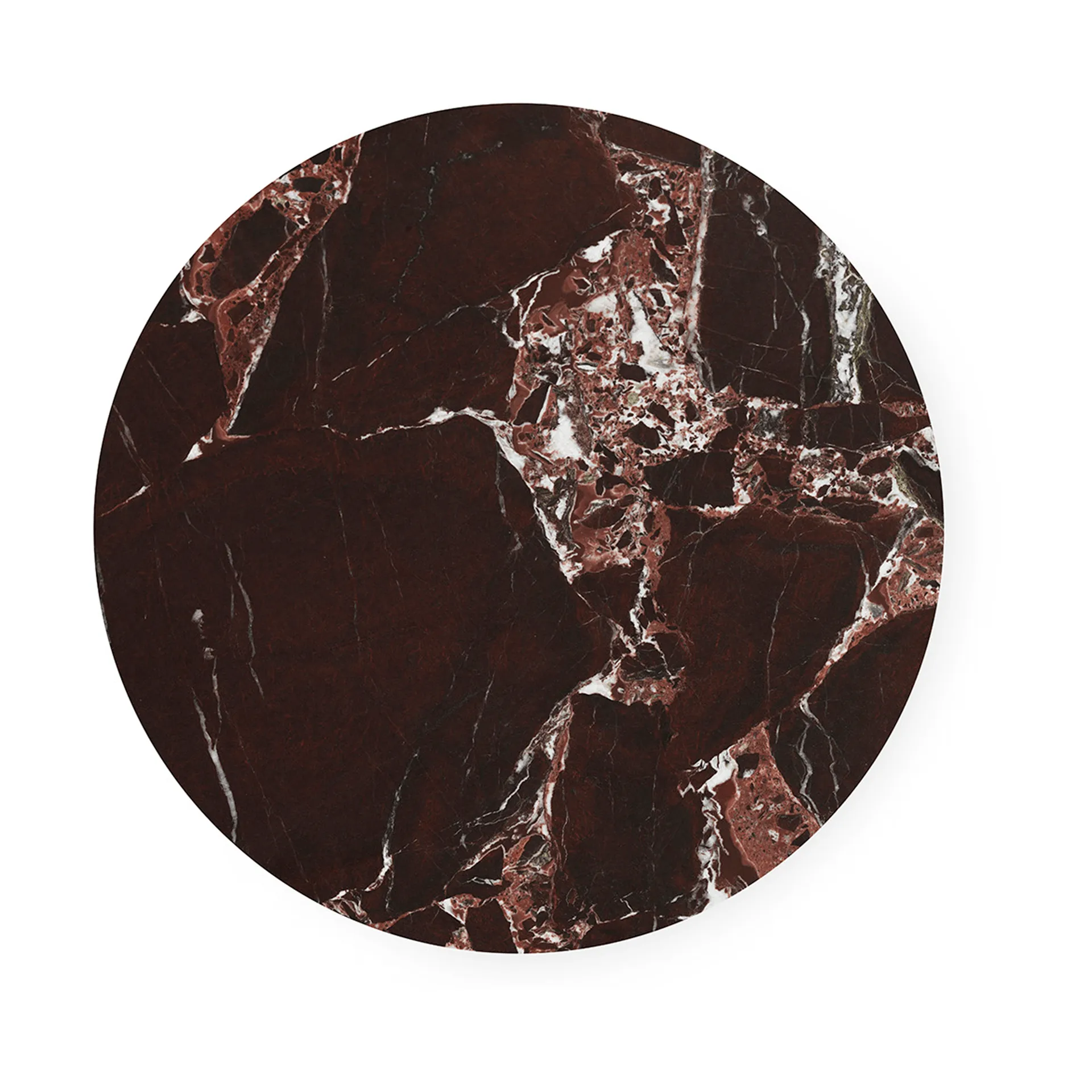 Dit stolik boczny Ø40 cm, Brunatny Rosso Levanto Normann Copenhagen