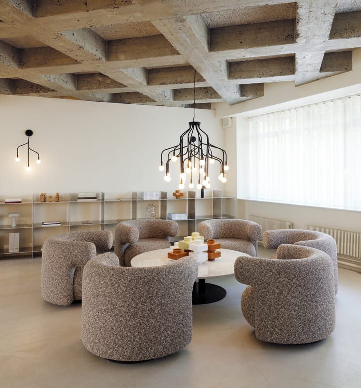 Duża Lampa Wisząca Vekst, Czarny Normann Copenhagen