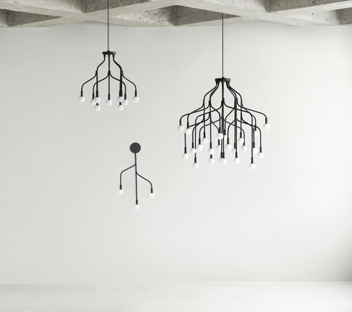 Duża Lampa Wisząca Vekst, Czarny Normann Copenhagen