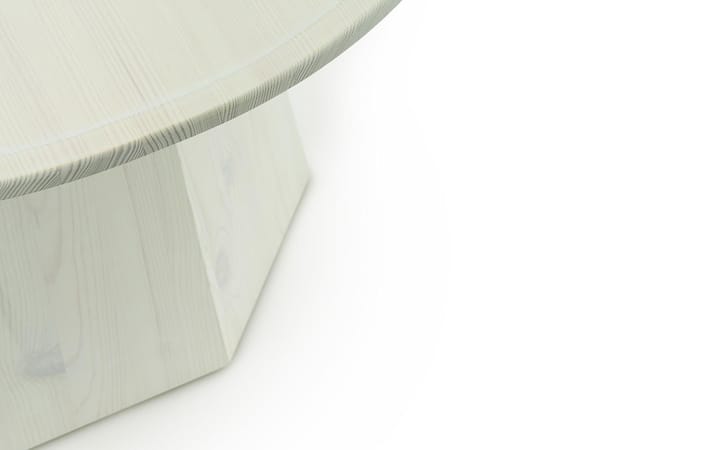 Duży stolik Pine Ø65 cm H:44,5 cm, Jasnozielony Normann Copenhagen