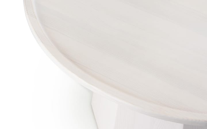 Duży stolik Pine Ø65 cm H:44,5 cm, Różowy Normann Copenhagen