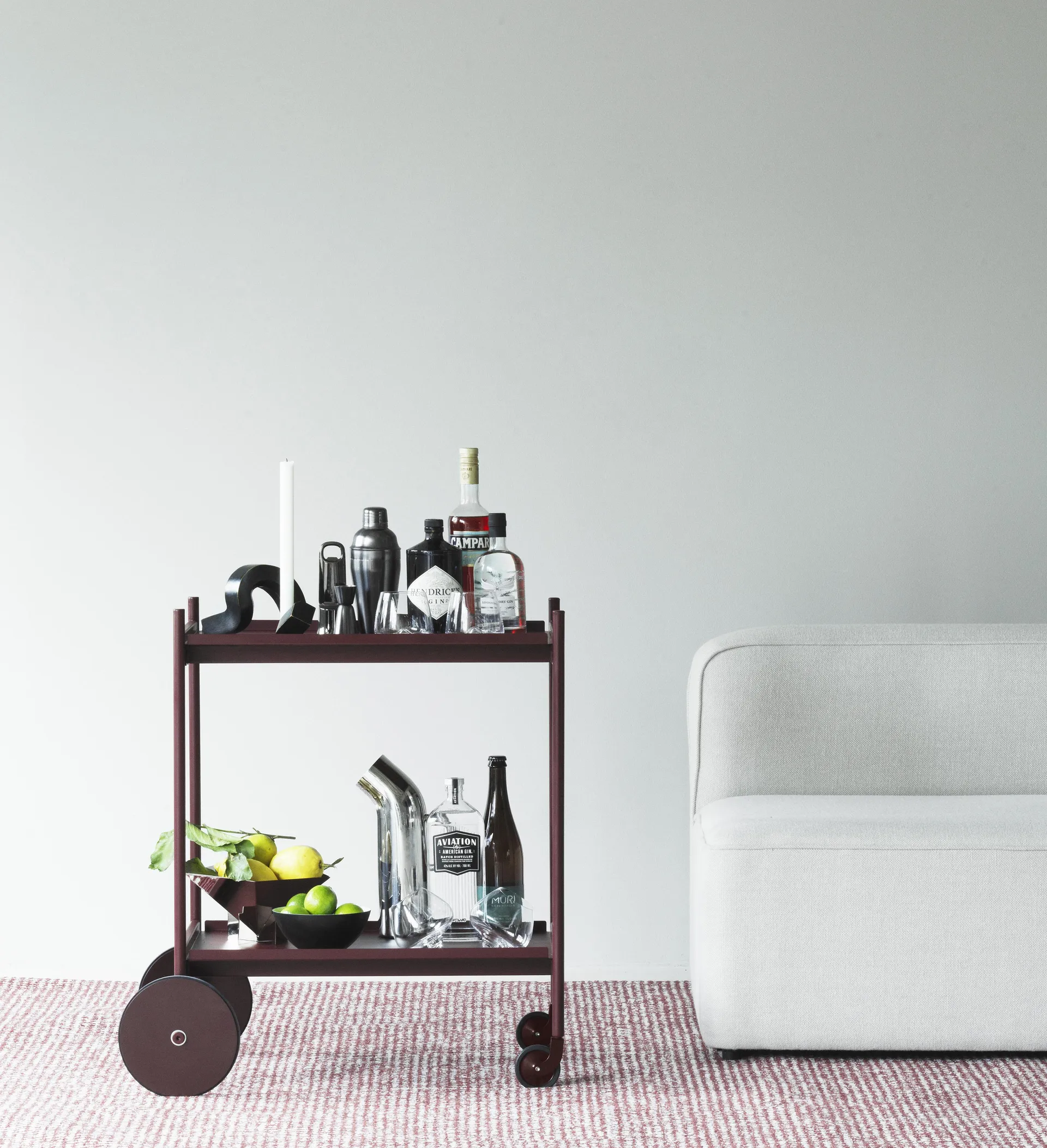 Dywan Flick, 170x240 cm czerwony Normann Copenhagen