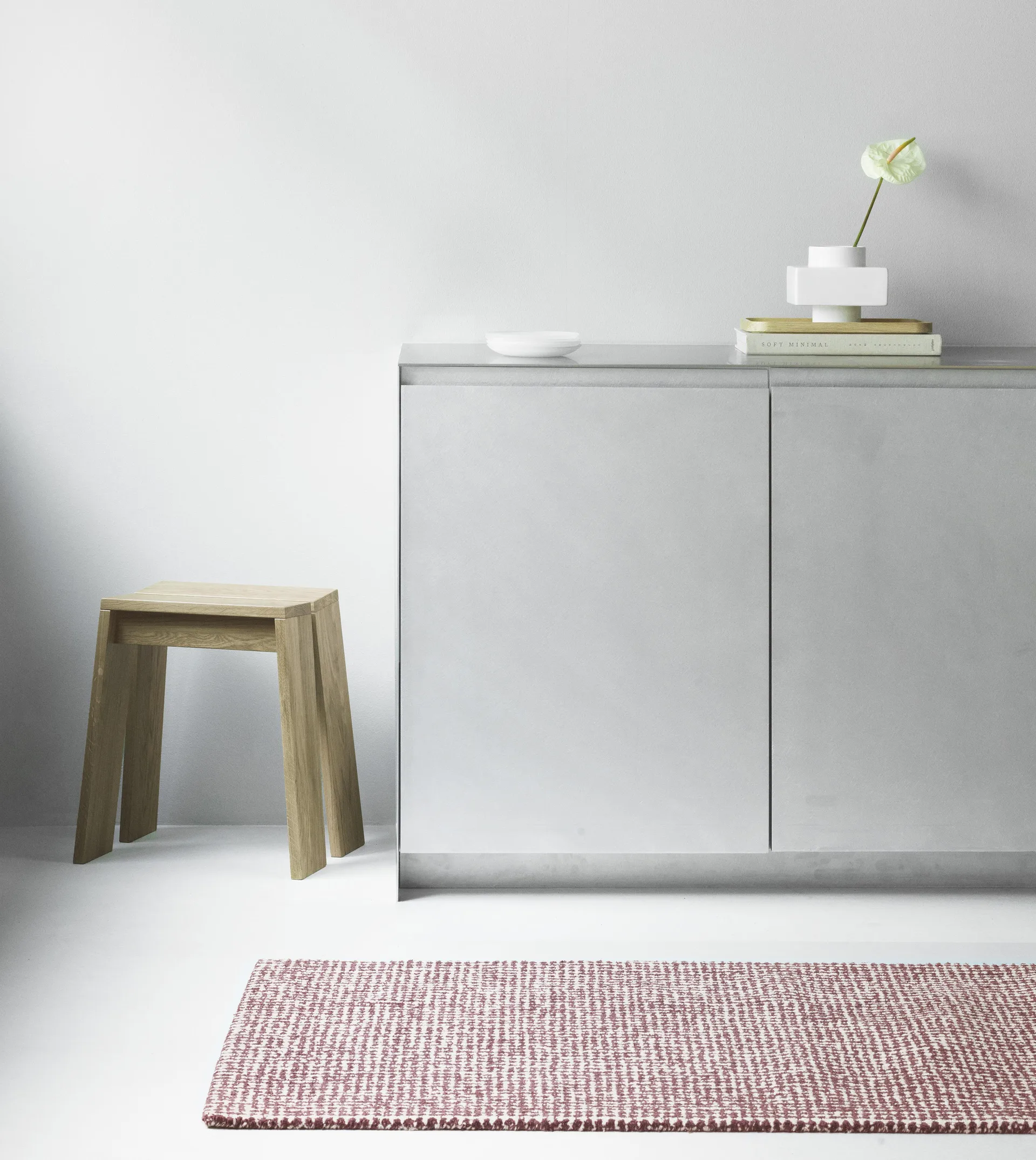 Dywan Flick, 80x200 cm czerwony Normann Copenhagen