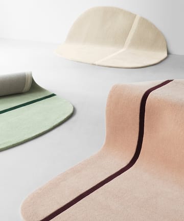 Dywan Oona 140x140 cm - Sand - Normann Copenhagen