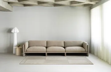 Dywan wełniany Level - Ciepły szary, 250x350 cm - Normann Copenhagen