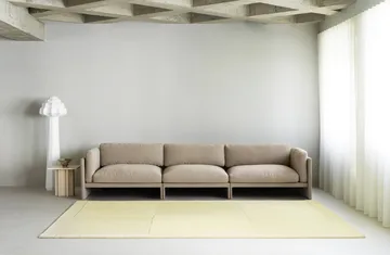 Dywan wełniany Level - Jasnożółty, 170x240 cm - Normann Copenhagen