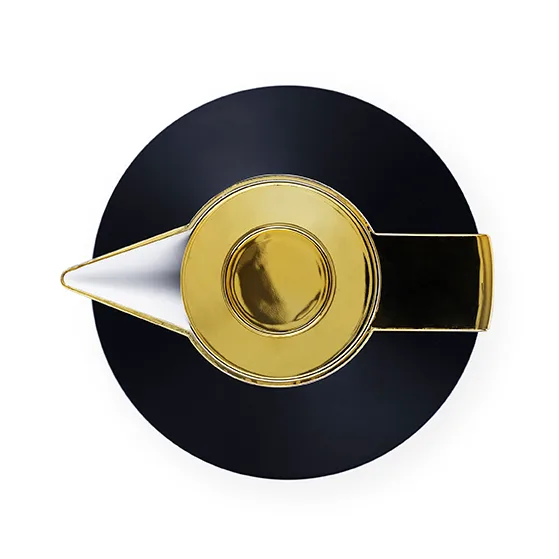 Dzbanek Geo, czarny - złoty Normann Copenhagen