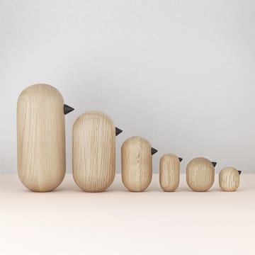 Figurka dębowa Little Bird - 13,5 cm - Normann Copenhagen