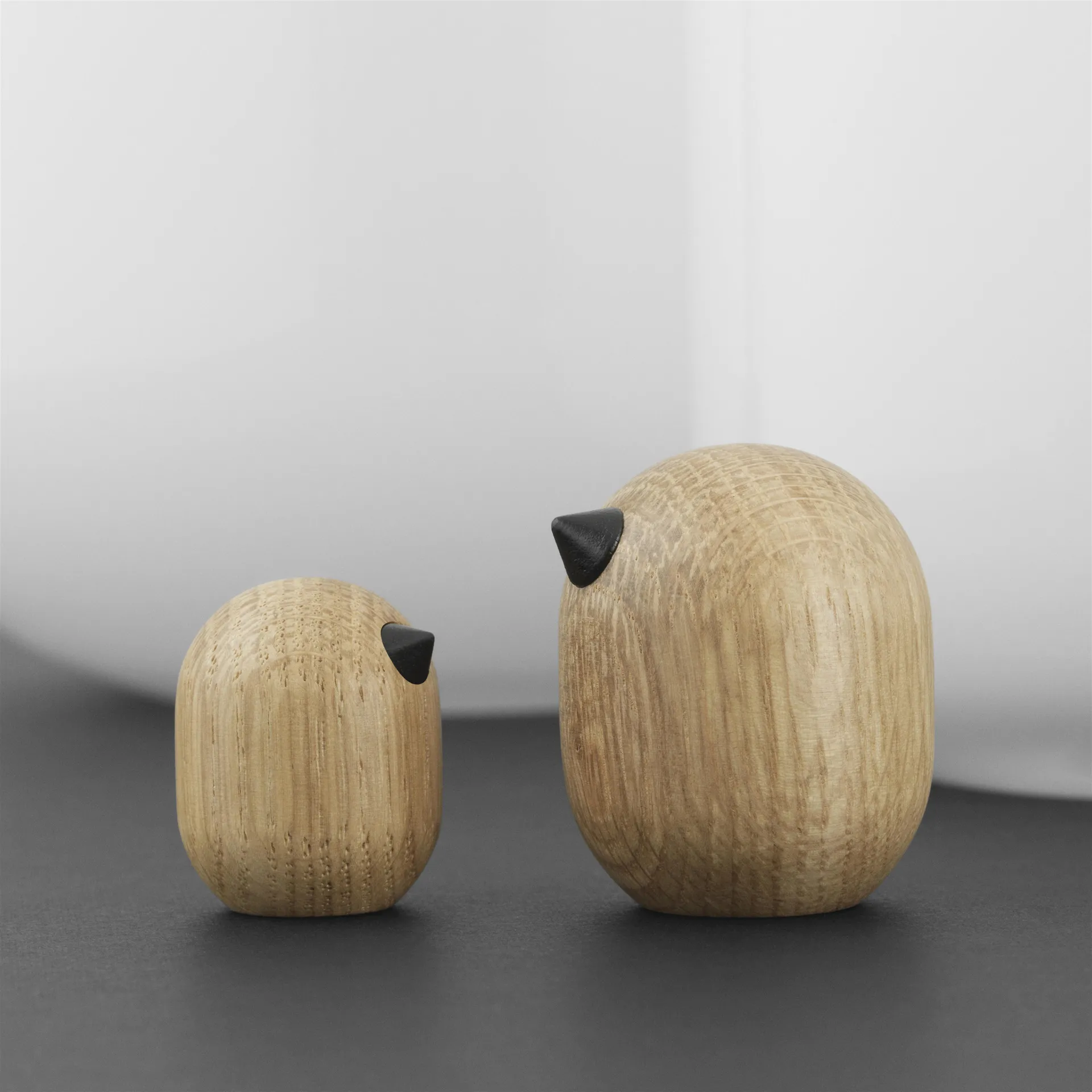 Figurka dębowa Little Bird, 3 cm Normann Copenhagen