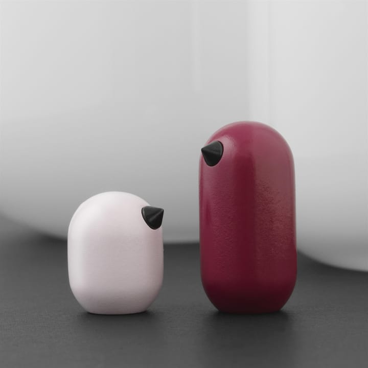 Figurka Little Bird , Różowa, 3 cm Normann Copenhagen