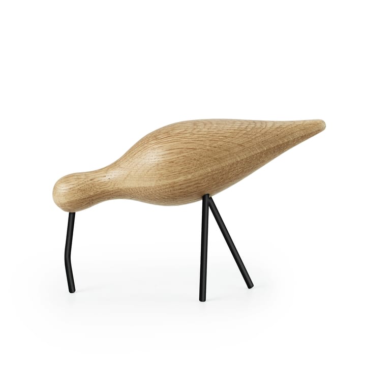 Figurka Shoebird czarno-dębowa, Duża Normann Copenhagen