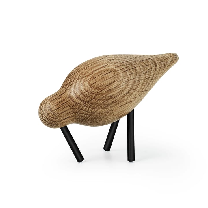 Figurka Shoebird czarno-dębowa, Mała Normann Copenhagen