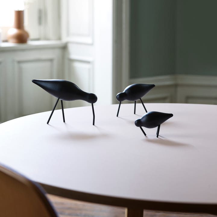 Figurka Shorebird czarna - Duża - Normann Copenhagen