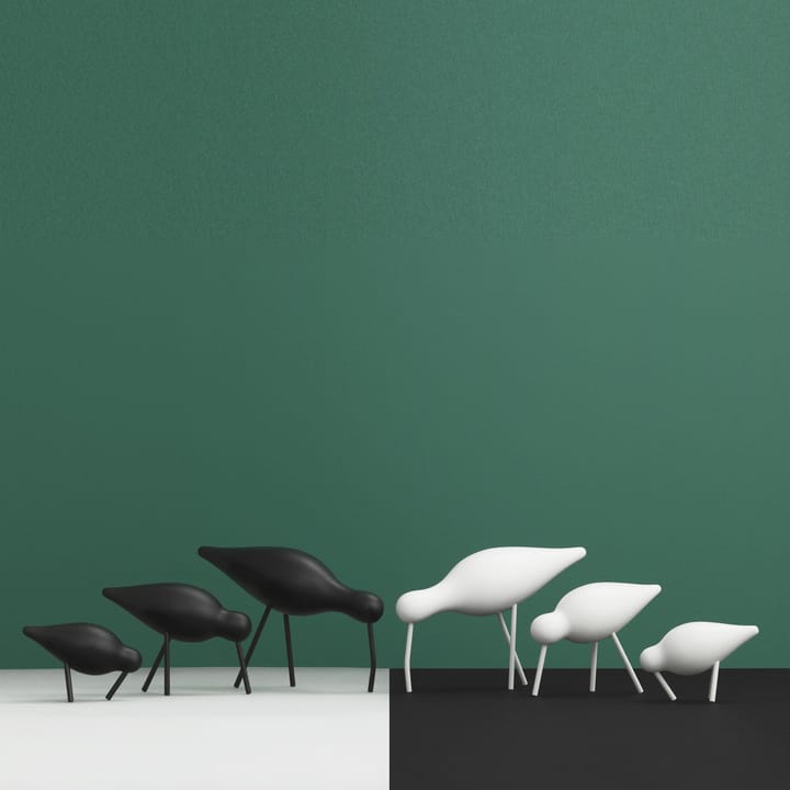 Figurka Shorebird czarna, Mała Normann Copenhagen