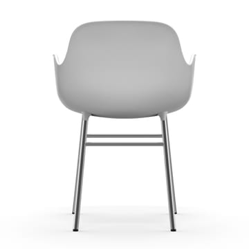 Form Chromowane nogi fotela Shape - Biały - Normann Copenhagen