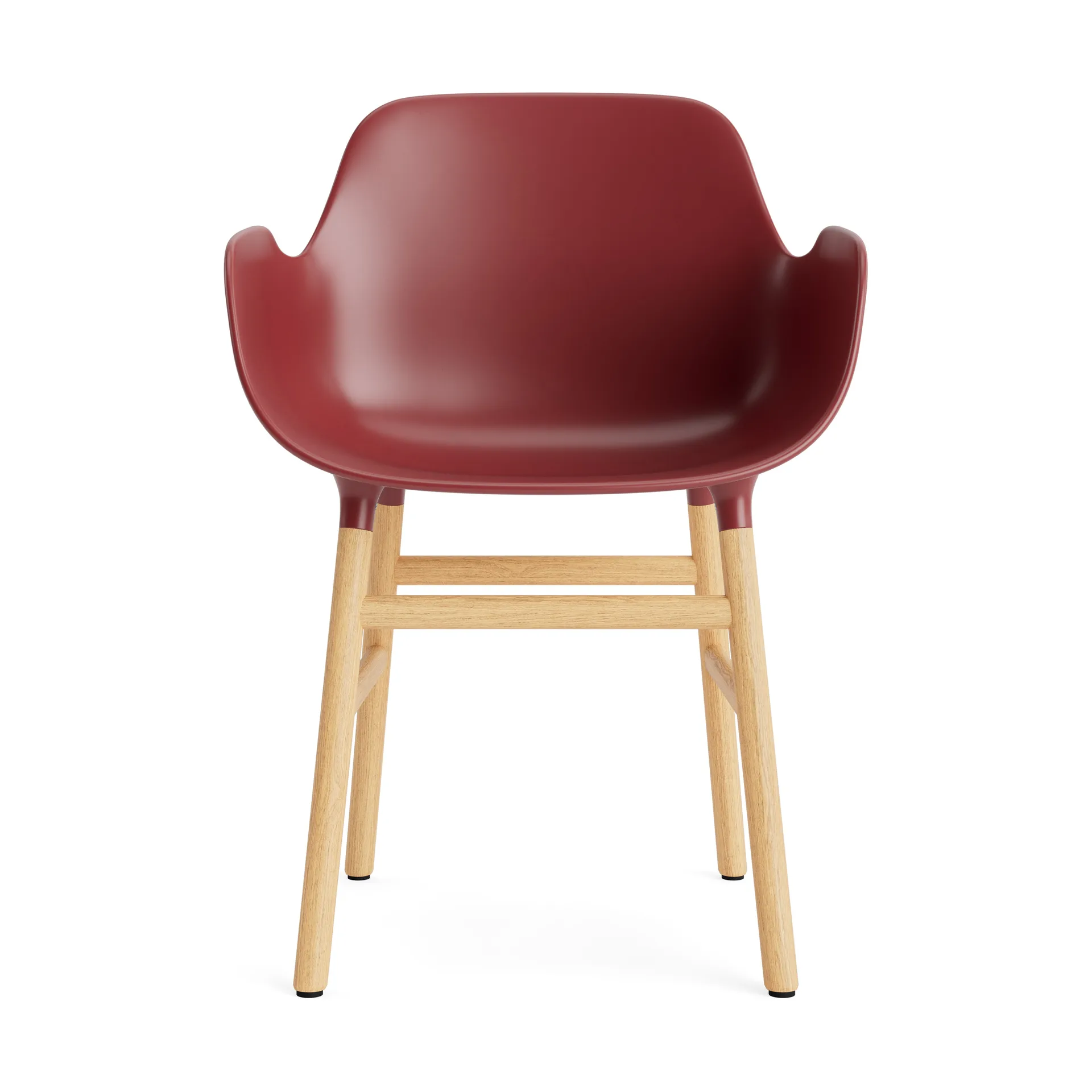 Form fotel, red, dębowe nogi Normann Copenhagen
