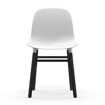Form krzesło czarne nogi - Biały - Normann Copenhagen
