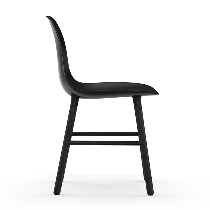 Form krzesło czarne nogi, Czarny Normann Copenhagen