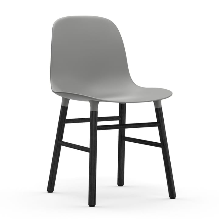 Form krzesło czarne nogi - szary - Normann Copenhagen