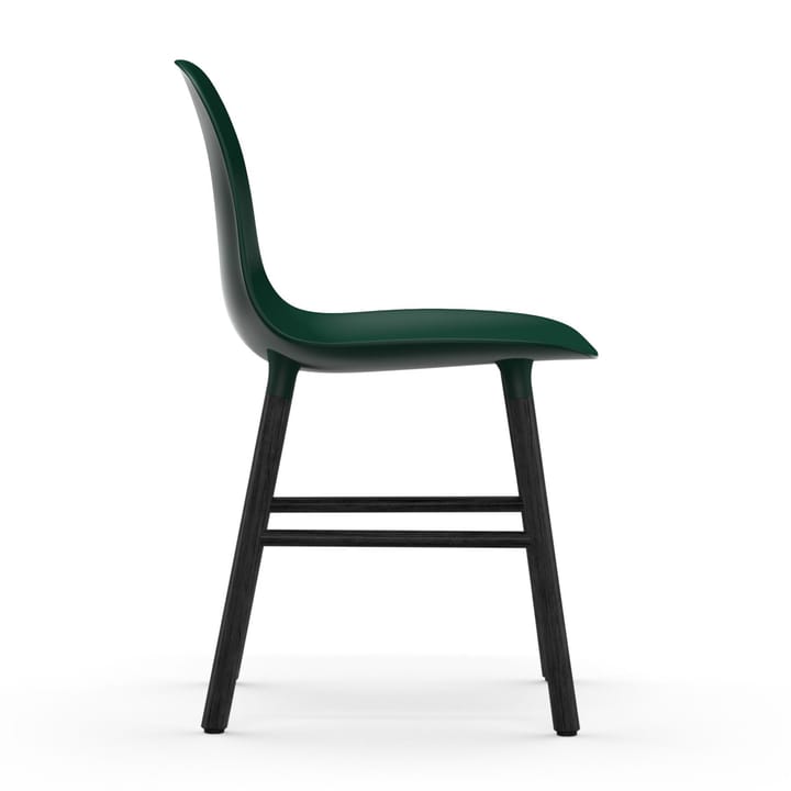 Form krzesło czarne nogi, Zielony Normann Copenhagen