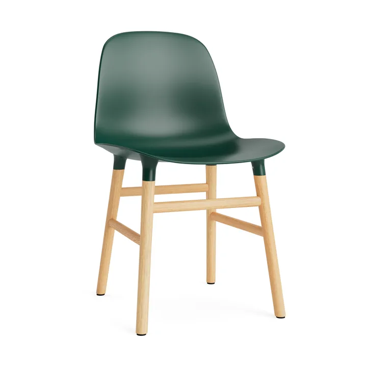 Form krzesło - green, dębowe nogi - Normann Copenhagen