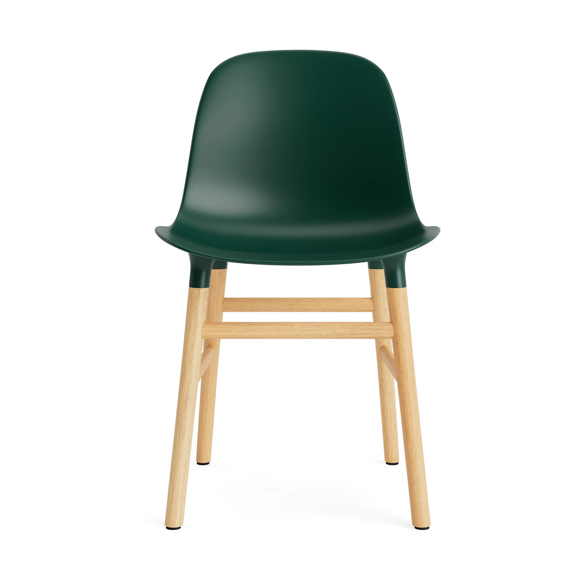 Form krzesło, green, dębowe nogi Normann Copenhagen