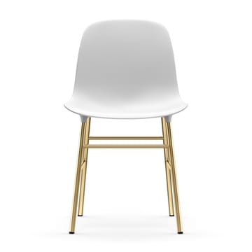 Form krzesło mosiężne nogi  - Biały - Normann Copenhagen