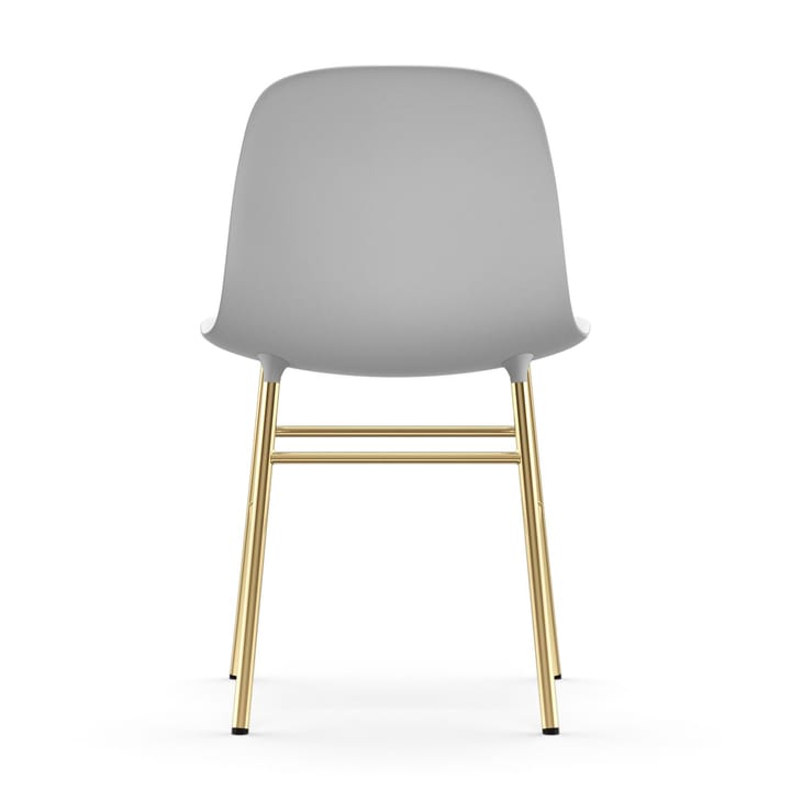 Form krzesło mosiężne nogi , Biały Normann Copenhagen