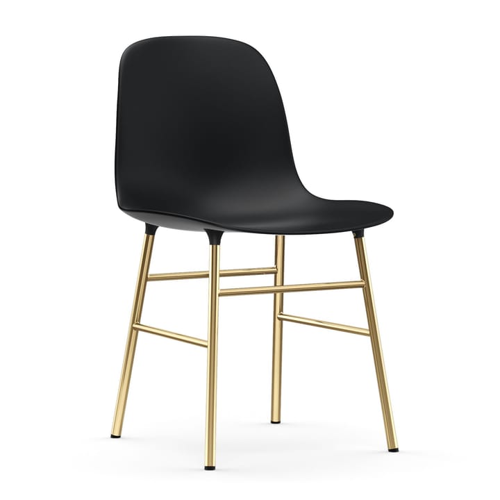Form krzesło mosiężne nogi  - Czarny - Normann Copenhagen