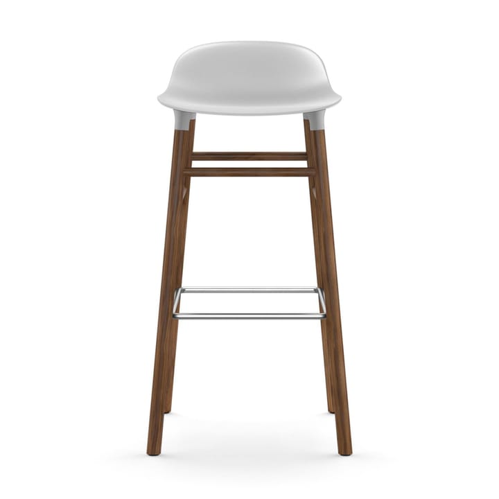 Form krzesło nogi orzechowe 75 cm - biały - Normann Copenhagen