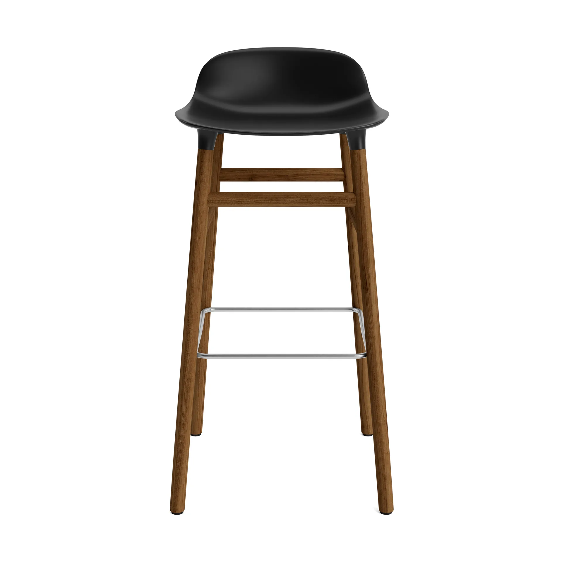Form krzesło nogi orzechowe 75 cm, czarny Normann Copenhagen