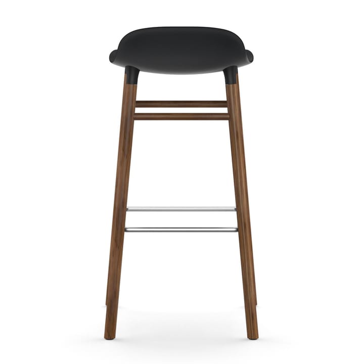 Form krzesło nogi orzechowe 75 cm - czarny - Normann Copenhagen