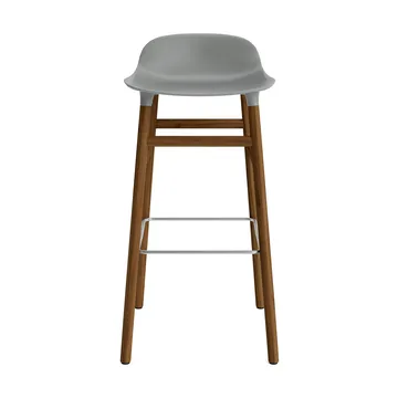 Form krzesło nogi orzechowe 75 cm - szary - Normann Copenhagen