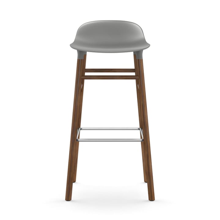 Form krzesło nogi orzechowe 75 cm, szary Normann Copenhagen