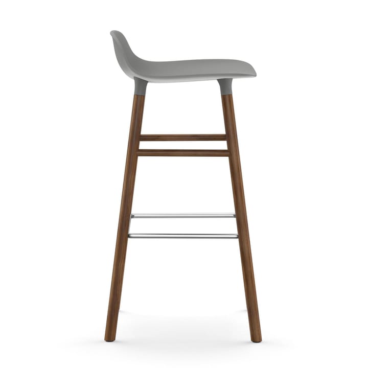Form krzesło nogi orzechowe 75 cm, szary Normann Copenhagen