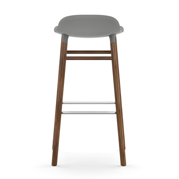 Form krzesło nogi orzechowe 75 cm, szary Normann Copenhagen